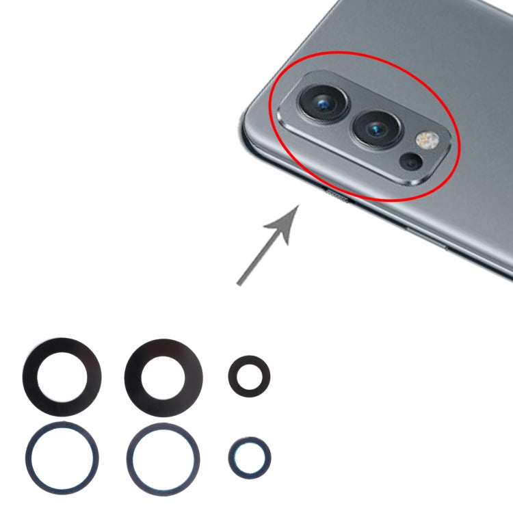 For OnePlus Nord 2 10pcs Back Camera Lens – Durable Build, Easy to Use, For OPPO Nord 2