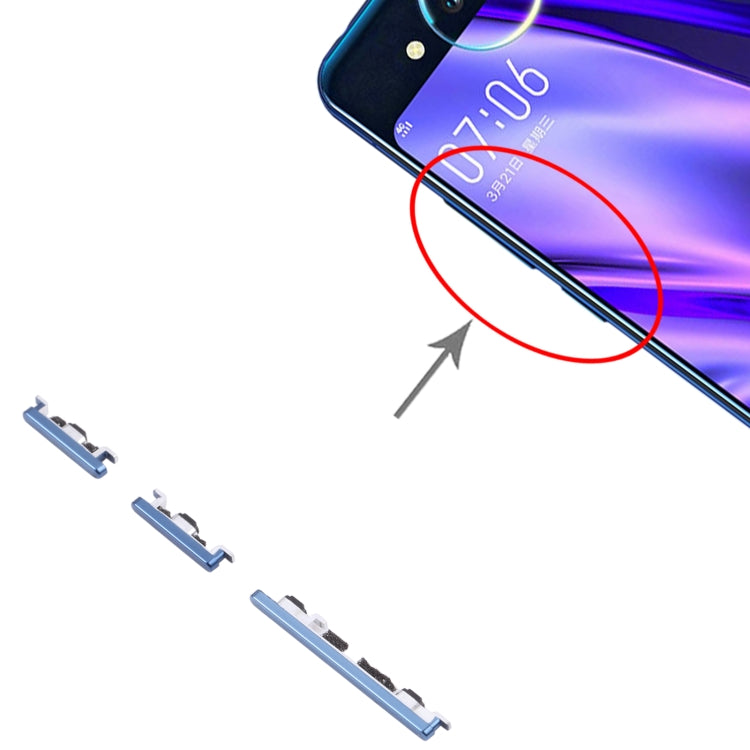 Power Button and Volume Control Button – Durable Build, Easy to Use, For vivo NEX Dual Display