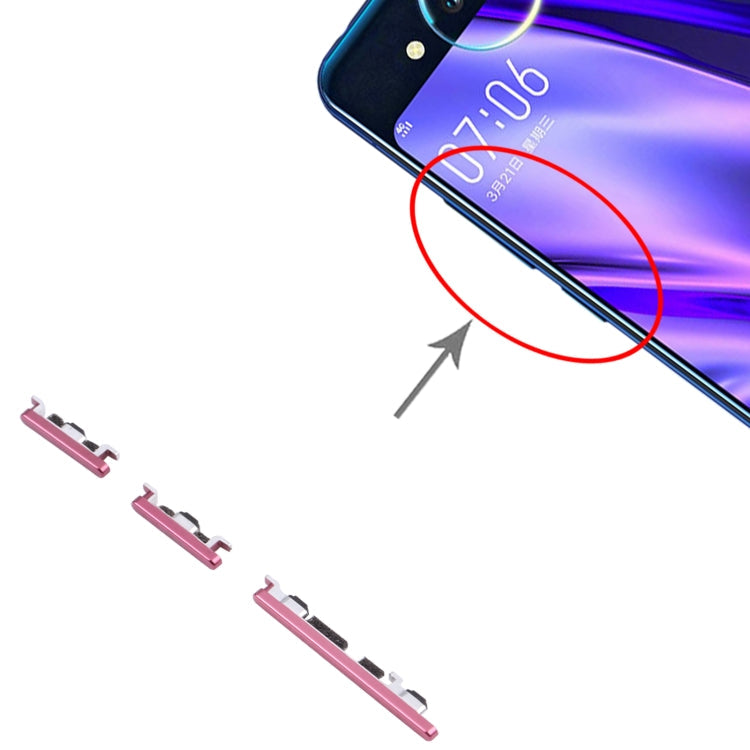 Power Button and Volume Control Button – Durable Build, Easy to Use, For vivo NEX Dual Display