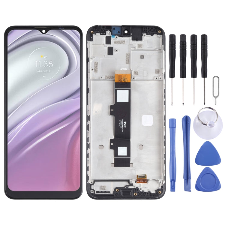 LCD Screen and Digitizer Full Assembly with Frame for Motorola Moto G20 XT2128-1 XT2128-2 – Durable Build, Easy to Use, For Motorola Moto G20