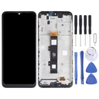 LCD Screen and Digitizer Full Assembly with Frame for Motorola Moto G20 XT2128-1 XT2128-2 – Durable Build, Easy to Use, For Motorola Moto G20