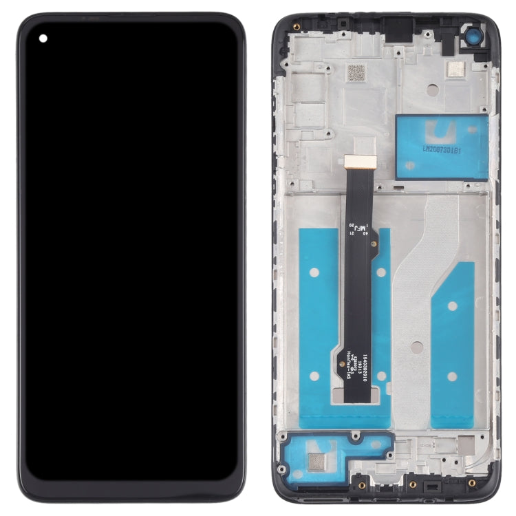 LCD Screen and Digitizer Full Assembly with Frame for Motorola Moto G8 XT2045-1 – Durable Build, Easy to Use, For Motorola Moto G8