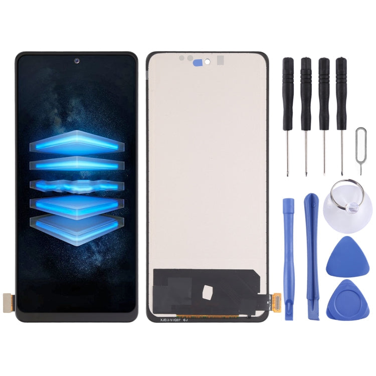 TFT Material LCD Screen and Digitizer Full Assembly (Not Supporting Fingerprint Identification) for vivo iQOO 7 V2049A i2009 – Durable Build, Easy to Use, For vivo iQOO 7 (TFT)