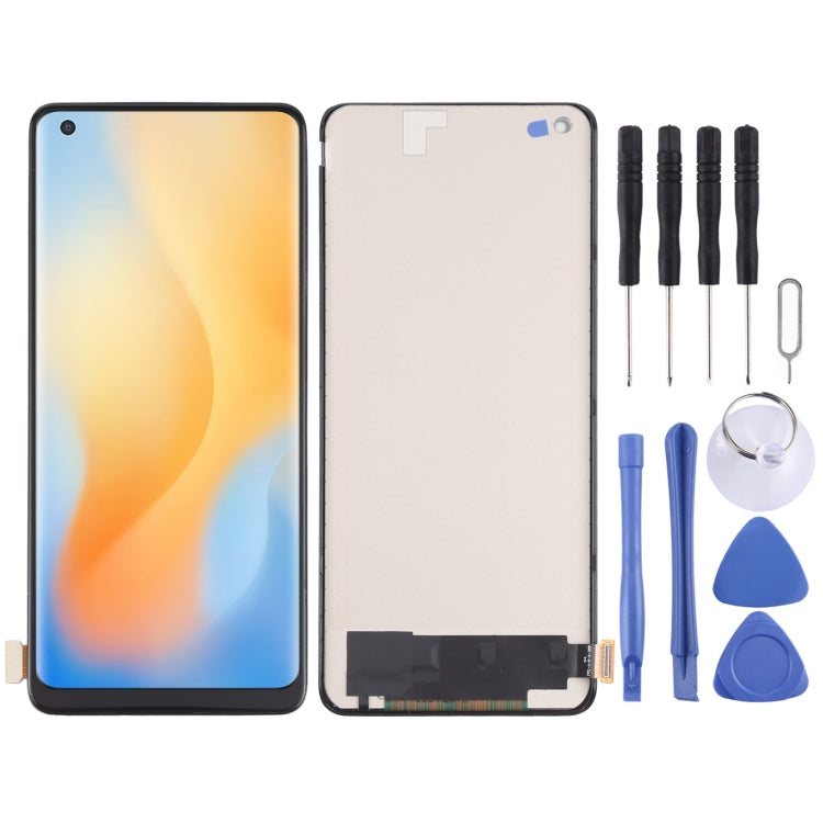 TFT Material LCD Screen and Digitizer Full Assembly (Not Supporting Fingerprint Identification) for vivo X50 Pro V2005A – Durable Build, Easy to Use, For vivo X50 Pro (TFT) For vivo X50 Pro (TFT)