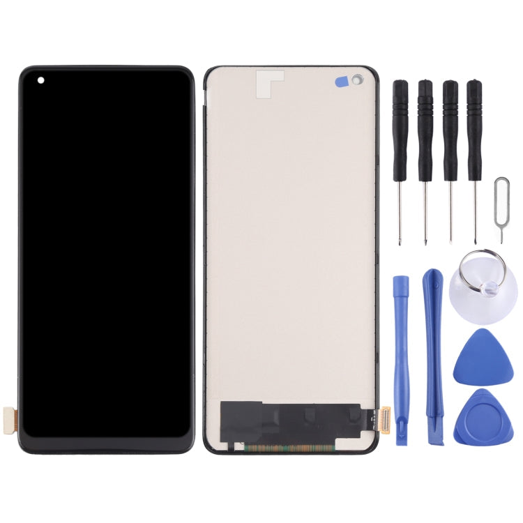 TFT Material LCD Screen and Digitizer Full Assembly (Not Supporting Fingerprint Identification) for vivo X50 Pro V2005A – Durable Build, Easy to Use, For vivo X50 Pro (TFT)
