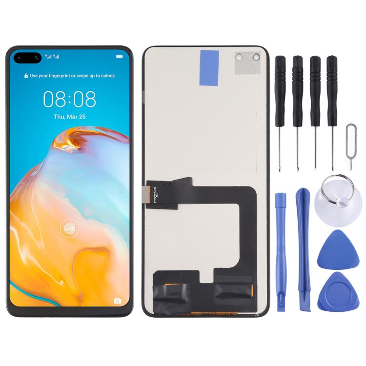 TFT Material LCD Screen and Digitizer Full Assembly (Not Supporting Fingerprint Identification) for Huawei P40 – Durable Build, Easy to Use, For Huawei P40 (TFT) For Huawei P40 (TFT)