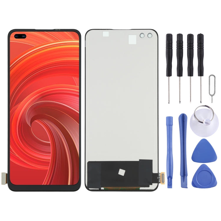 TFT Material LCD Screen and Digitizer Full Assembly (Not Supporting Fingerprint Identification) for OPPO Realme X50 Pro 5G / OnePlus Nord RMX2075 RMX2071 RMX2076 – Durable Build, Easy to Use, For OPPO Realme X50 Pro 5G(TFT) For OPPO Realme X50 Pro 5G(TFT)