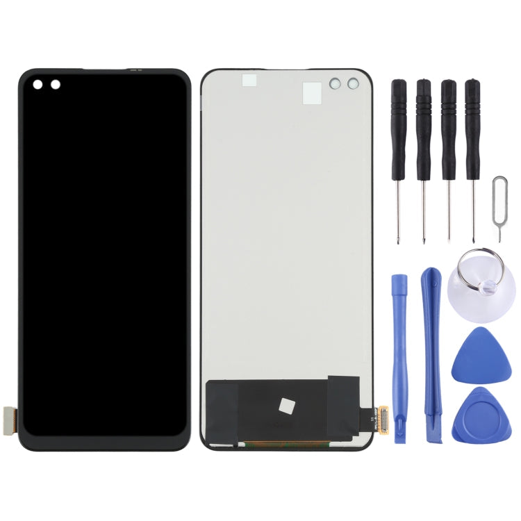 TFT Material LCD Screen and Digitizer Full Assembly (Not Supporting Fingerprint Identification) for OPPO Realme X50 Pro 5G / OnePlus Nord RMX2075 RMX2071 RMX2076 – Durable Build, Easy to Use, For OPPO Realme X50 Pro 5G(TFT)