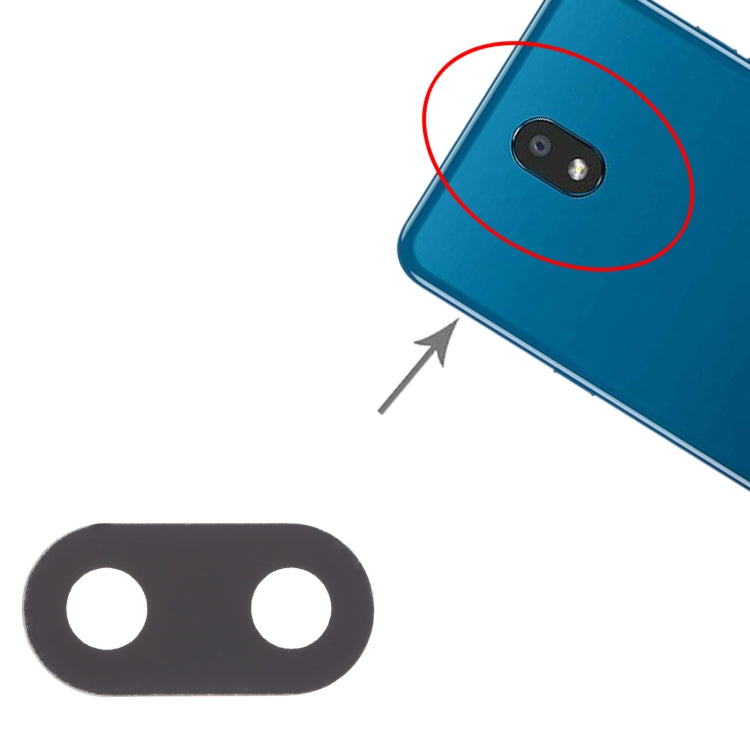 10 PCS Back Camera Lens for LG K30 (2019) LM-X320EMW, LMX320EMW, LMX320ZMW, LM-X320ZMW – Durable Build, Easy to Use, For LG K30 (2019)
