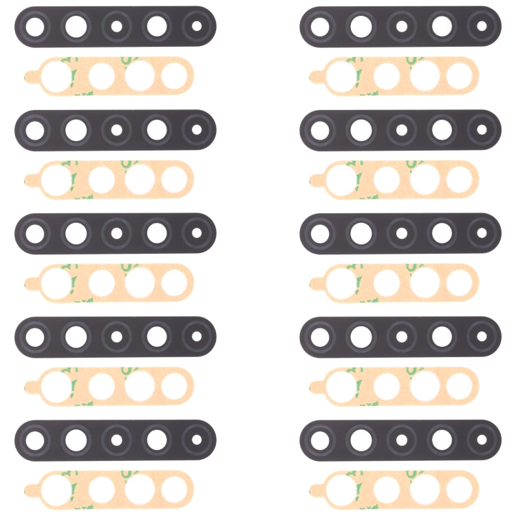 10 PCS Back Camera Lens for LG K61 LMQ630EAW, LM-Q630EAW, LM-Q630 – Durable Build, Easy to Use, For LG K61
