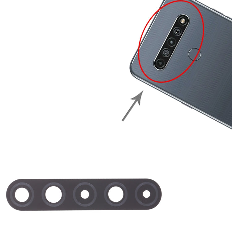 10 PCS Back Camera Lens for LG K61 LMQ630EAW, LM-Q630EAW, LM-Q630 – Durable Build, Easy to Use, For LG K61