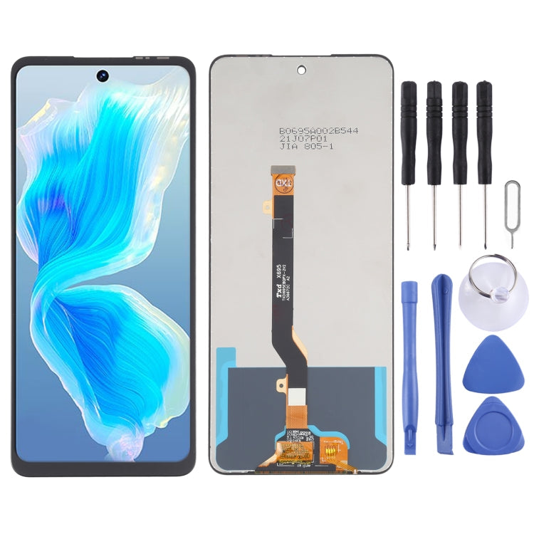 LCD Screen and Digitizer Full Assembly for Tecno Camon 18 CH6 – Durable Build, Easy to Use, For Tecno Camon 18