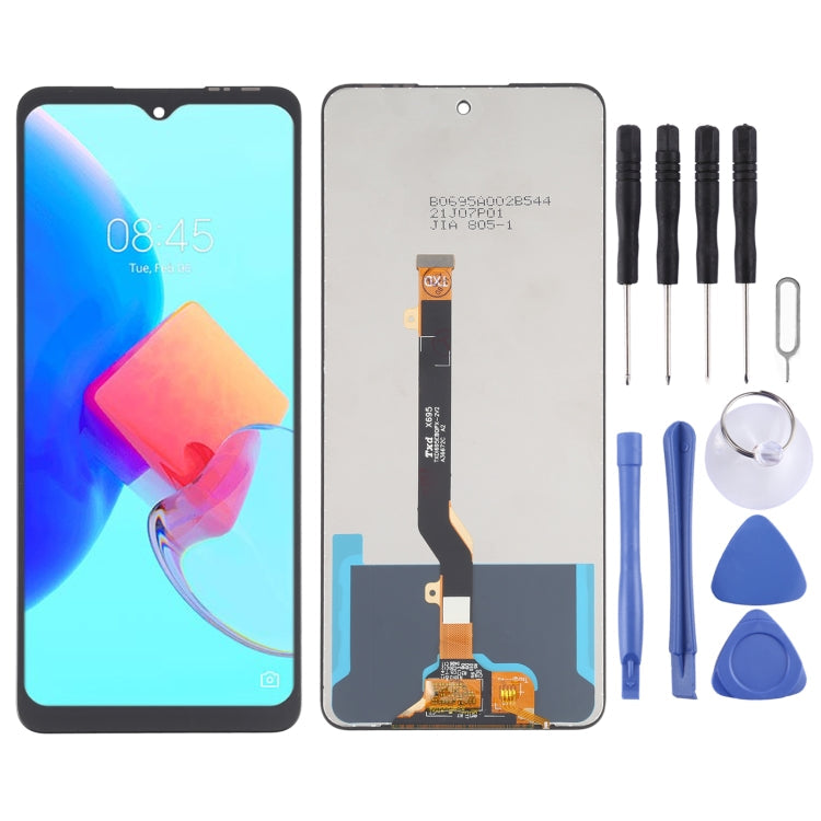 LCD Screen and Digitizer Full Assembly for Tecno Spark 8P/Spark 8T KG6p KG7H – Durable Build, Easy to Use, For Tecno Spark 8P/Spark 8T