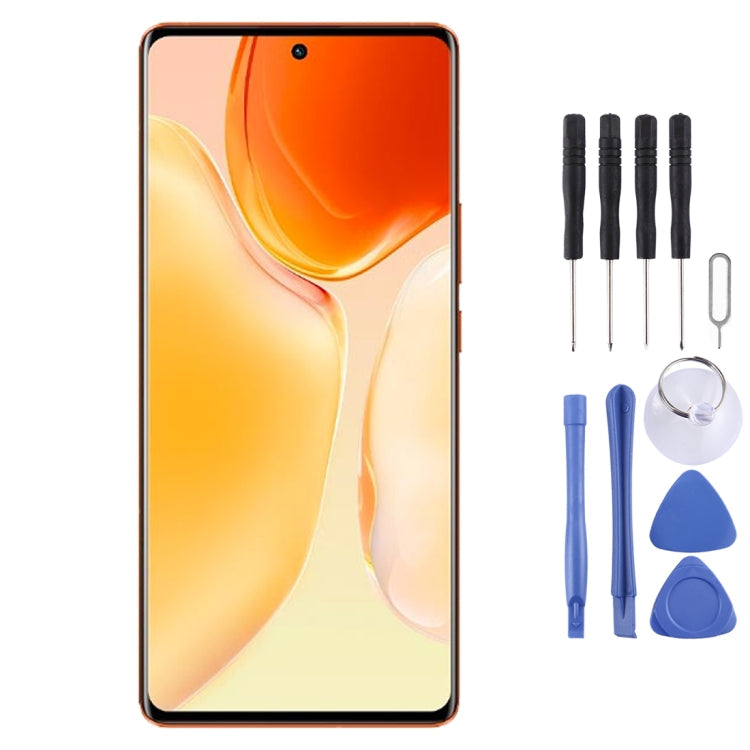 Original Super AMOLED Material LCD Screen and Digitizer Full Assembly for Vivo X70 Pro V2134A, V2105, For Vivo X70 Pro (Original) For Vivo X70 Pro (Original)