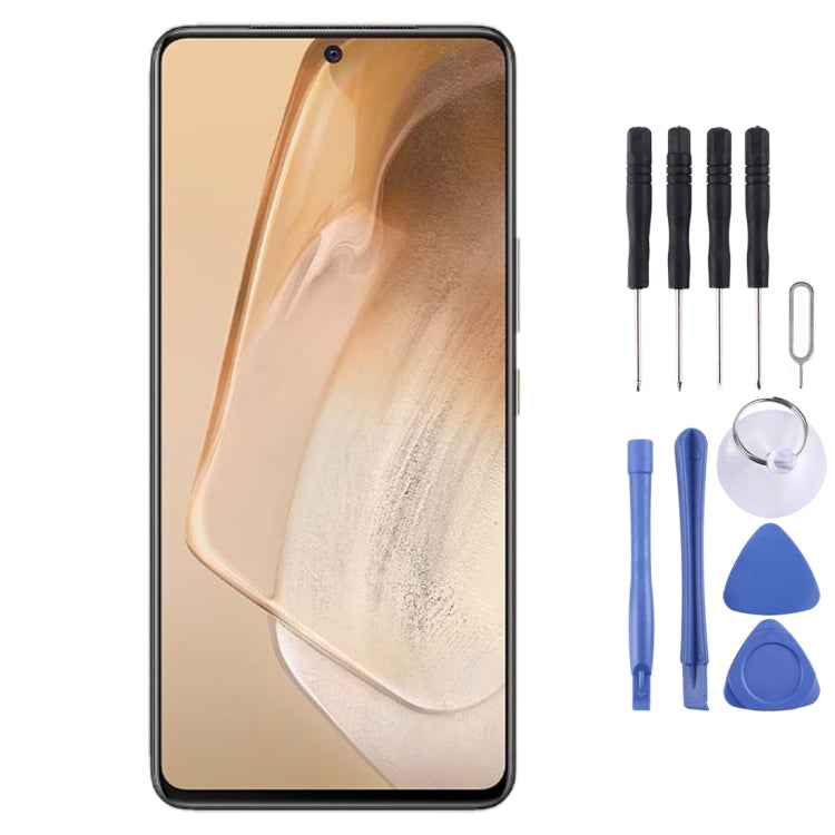 Original AMOLED Material LCD Screen and Digitizer Full Assembly for Vivo iQOO Neo5 V2055A, For Vivo iQOO Neo5 For Vivo iQOO Neo5