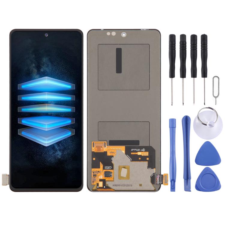 Original AMOLED Material LCD Screen and Digitizer Full Assembly for Vivo iQOO 7 / iQOO 7 (India) / iQOO Neo5 S / iQOO Neo6 (China) V2196A V2049A I2009, For Vivo iQOO 7 / iQOO 7 (India) For Vivo iQOO 7 iQOO 7 (India)