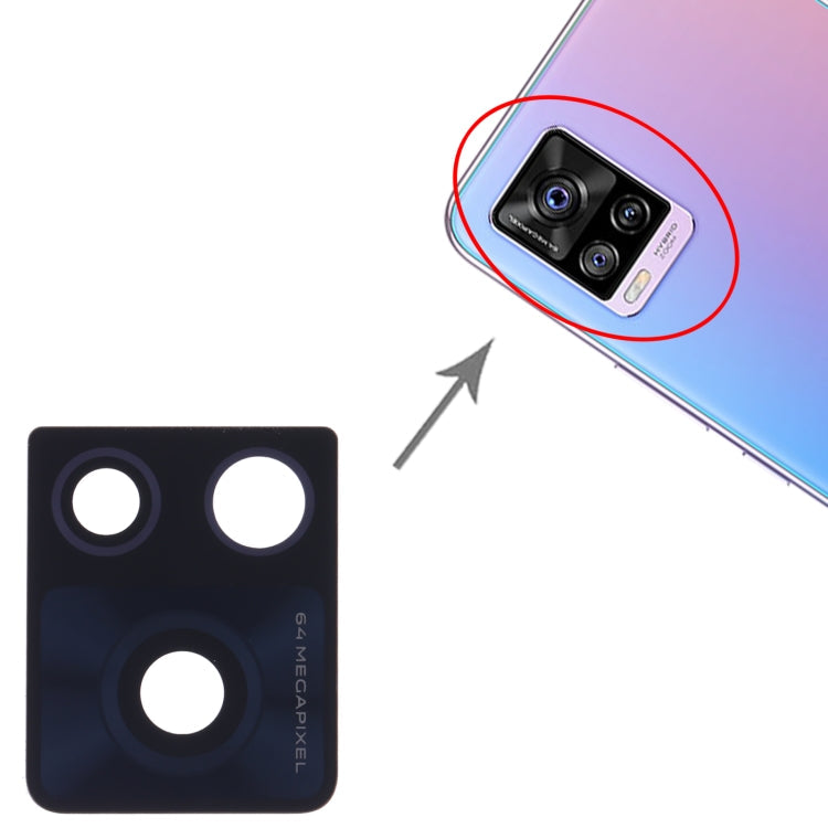 10pcs Back Camera Lens – Durable Build, Easy to Use, For Vivo S7 / S7t / V20 / V20 Pro