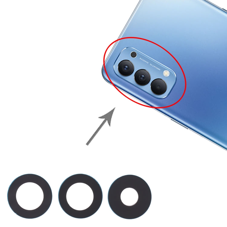 10pcs Back Camera Lens – Durable Build, Easy to Use, For OPPO Reno4 4G / Reno4 5G
