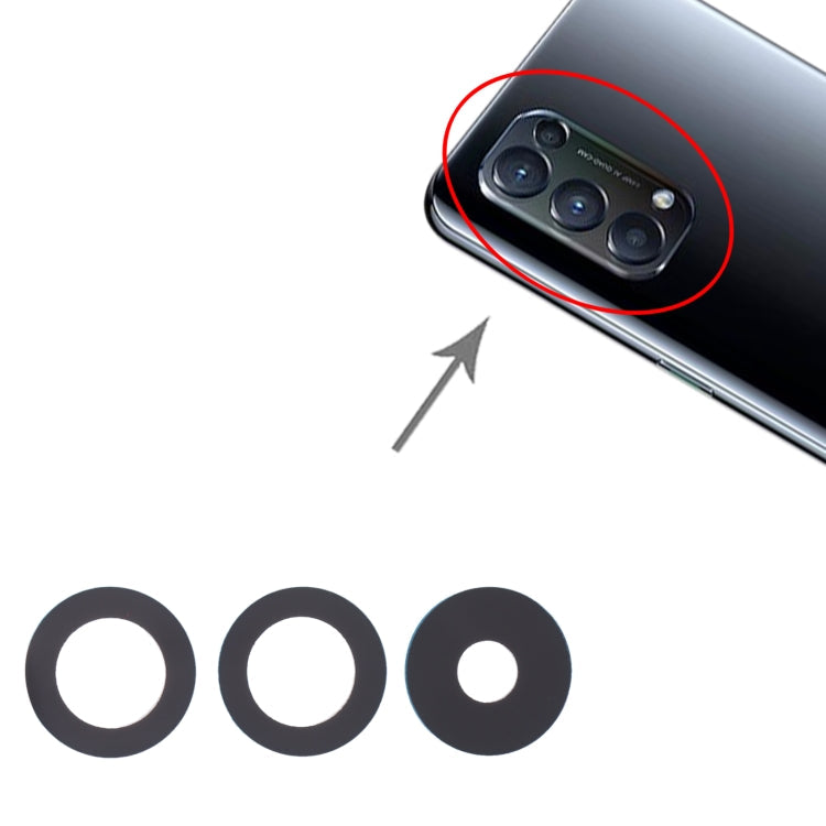 10pcs Back Camera Lens – Durable Build, Easy to Use, For OPPO Reno5 4G / Reno5 5G / Reno5 5K