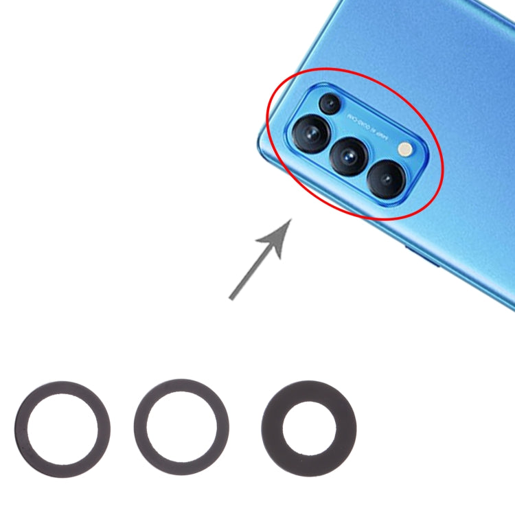10pcs Back Camera Lens – Durable Build, Easy to Use, For OPPO Reno5 Pro 5G / Reno6 Pro 5G