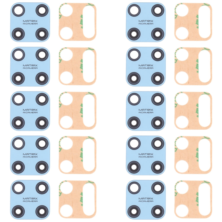 RMX3265, RMX3268 10pcs Back Camera Lens – Durable Build, Easy to Use, For OPPO Realme C25Y