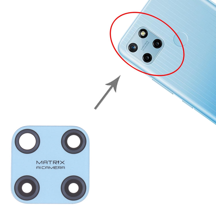 RMX3265, RMX3268 10pcs Back Camera Lens – Durable Build, Easy to Use, For OPPO Realme C25Y