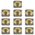 10 PCS 2.8 x 2.4MM Switch Button Micro SMD For Huawei / Coolpad / Honor, 2.8 x 2.4MM – Durable Build, Easy to Use 2.8 x 2.4MM