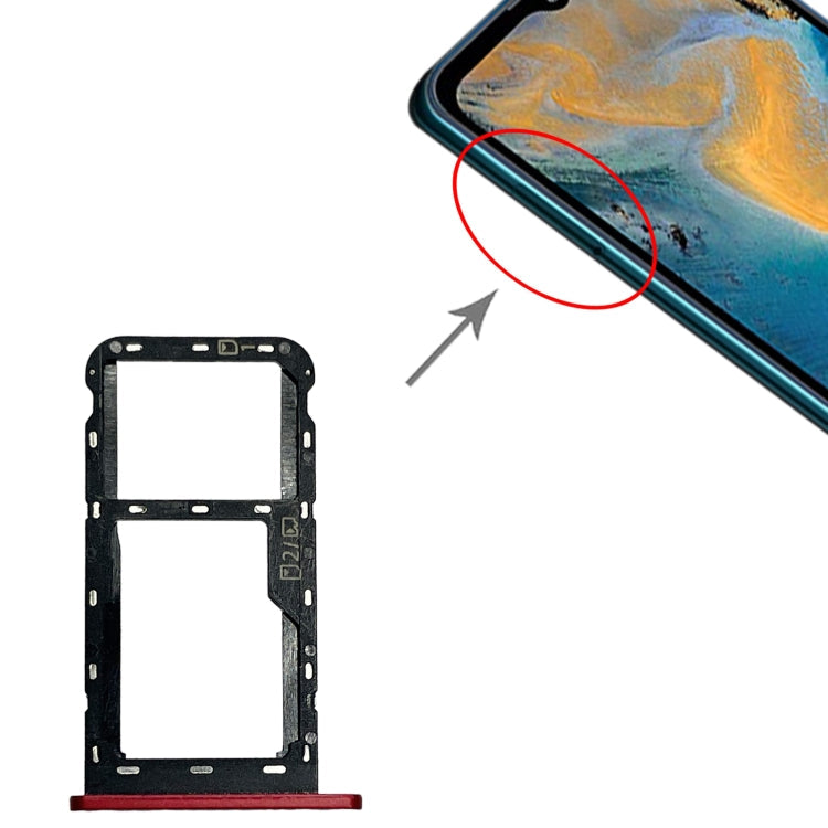 SIM Card Tray + Micro SD Card Tray for ZTE Blade A51 – Durable Build, Easy to Use, For ZTE Blade A51