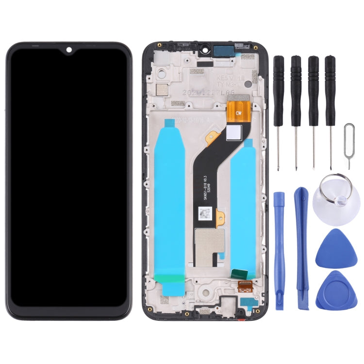 Original LCD Screen and Digitizer Full Assembly with Frame for Tecno Spark Go 2020 / Spark 6 Go KE5J – Durable Build, Easy to Use, For Tecno Spark Go 2020 / Spark 6 Go