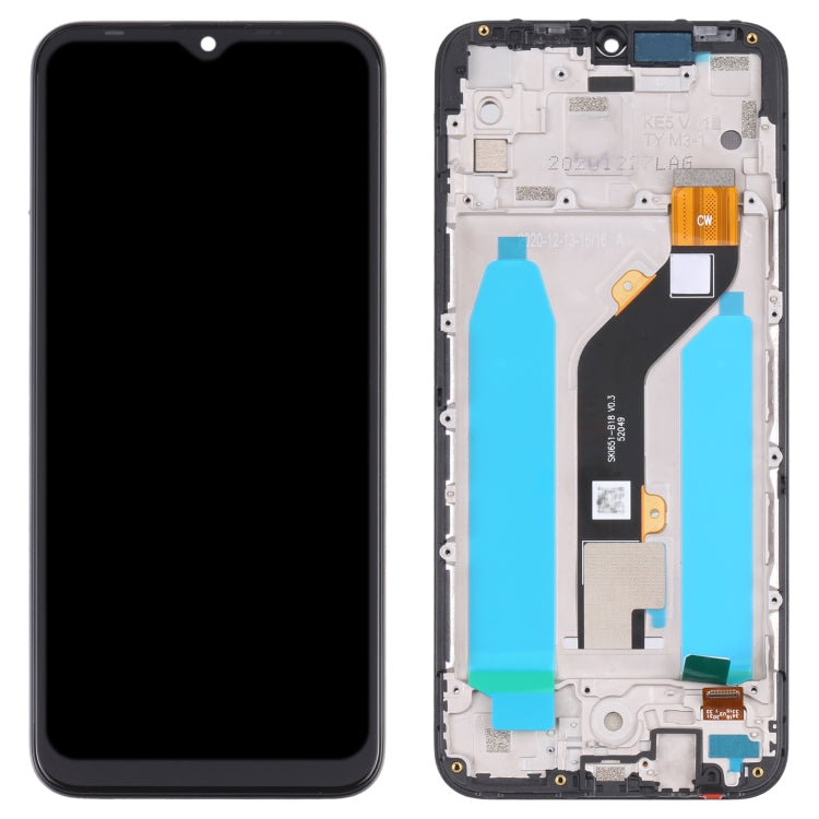 Original LCD Screen and Digitizer Full Assembly with Frame for Tecno Spark Go 2020 / Spark 6 Go KE5J – Durable Build, Easy to Use, For Tecno Spark Go 2020 / Spark 6 Go