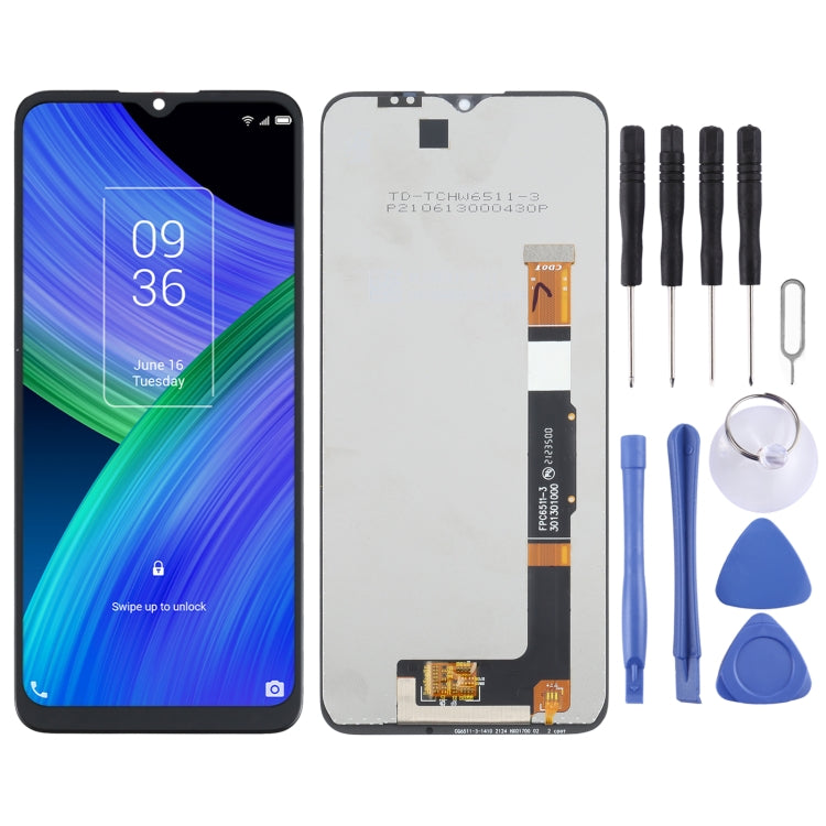 LCD Screen and Digitizer Full Assembly for TCL 20 R 5G / 20 XE – Durable Build, Easy to Use, For TCL 20 R 5G / 20 XE (TFT)