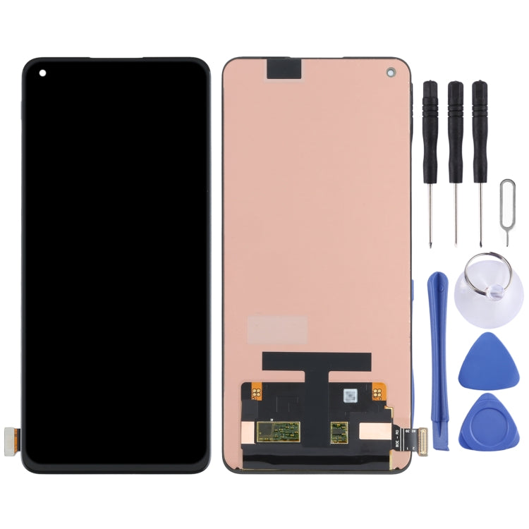 AMOLED Material Original LCD Screen and Digitizer Full Assembly for OPPO Reno7 Pro 5G CPH2293 – Durable Build, Easy to Use, For OPPO Reno7 Pro 5G(AMOLED)