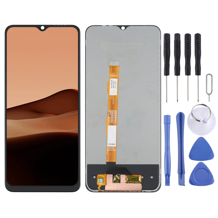 Original LCD Screen and Digitizer Full Assembly for Vivo Y20 / Y21S 2021 / Y20 2021 / iQOO U1x / Y20S / Y21i / Y30G / Y20s (G) – Durable Build, Easy to Use, For Vivo Y20 (Original)