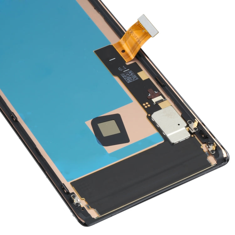 AMOLED Material LCD Screen and Digitizer Full Assembly with Frame for Google Pixel 6 Pro – Durable Build, Easy to Use
