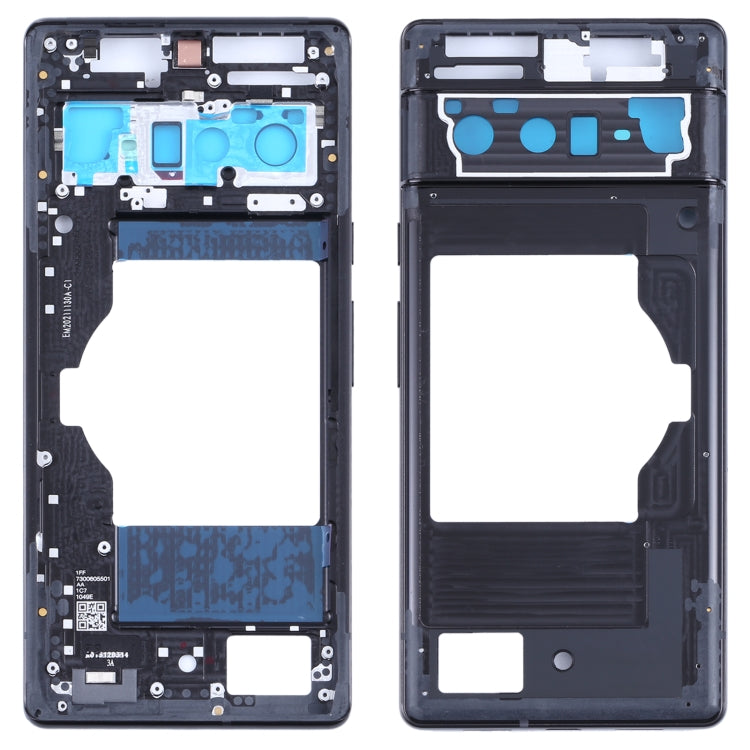 For Google Pixel 7 Front Housing LCD Frame Bezel Plate, For Google Pixel 6 Pro(Original) For Google Pixel 6 Pro(Original)
