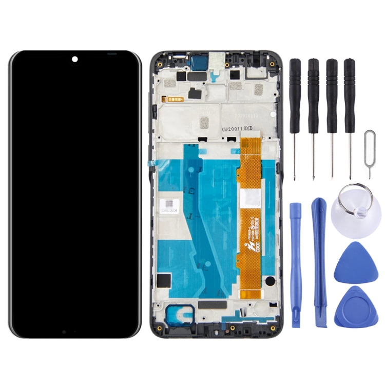 LCD Screen and Digitizer Full Assembly with Frame for Alcatel 3 / 3L 2019 OT-5053 5053K – Durable Build, Easy to Use, For Alcatel 3 / 3L 2019