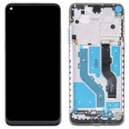 LCD Screen and Digitizer Full Assembly with Frame for TCL 10L / 10 Lite T770H – Durable Build, Easy to Use, For TCL 10L / 10 Lite(Silver), For TCL 10L / 10 Lite