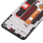 Original LCD Screen and Digitizer Full Assembly with Frame for OPPO A74 5G CPH2197 CPH2263 – Durable Build, Easy to Use, For OPPO A74 5G(Original)