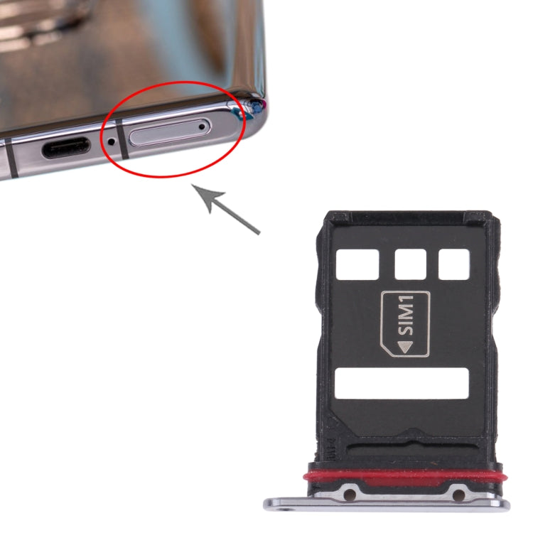 SIM Card Tray + NM Card Tray for Huawei P50 Pro – Durable Build, Easy to Use, For Huawei P50 Pro