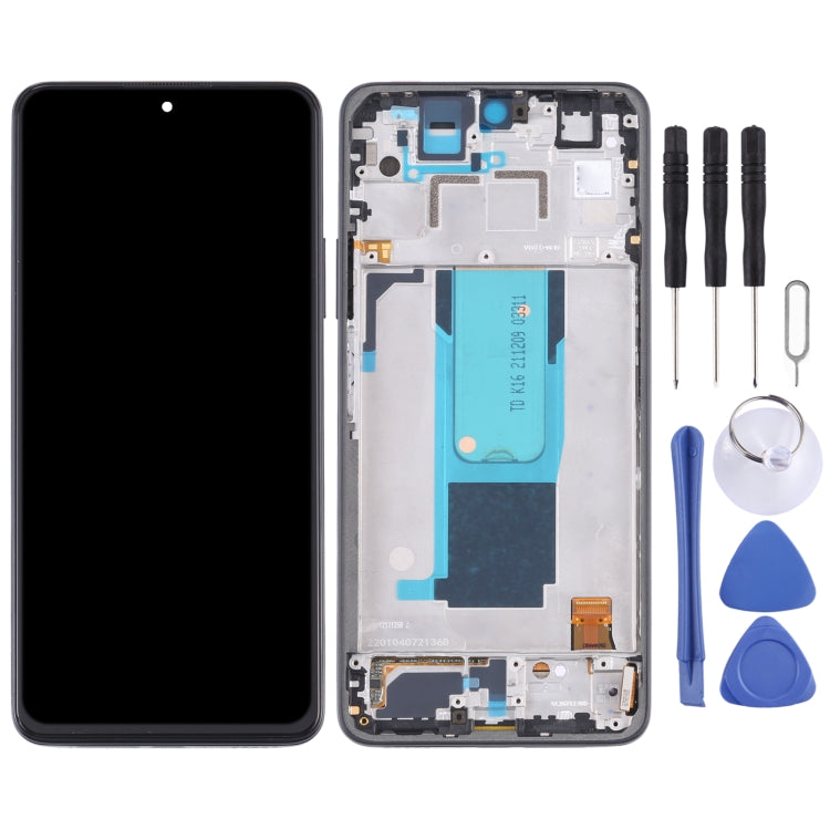Original LCD Screen and Digitizer Full Assembly with Frame for Xiaomi Redmi Note 11 Pro China/Redmi Note 11 Pro+ 5G/11i/11i HyperCharge – Durable Build, Easy to Use, For Xiaomi Redmi Note 11 Pro China(Original)