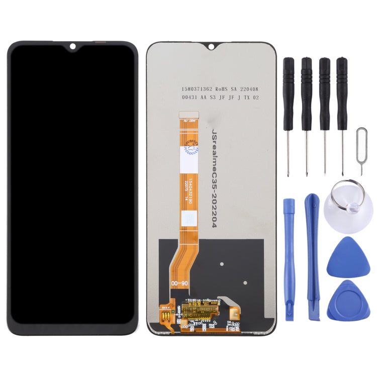 LCD Screen and Digitizer Full Assembly For OPPO Realme C35 – Durable Build, Easy to Use, For Realme C35