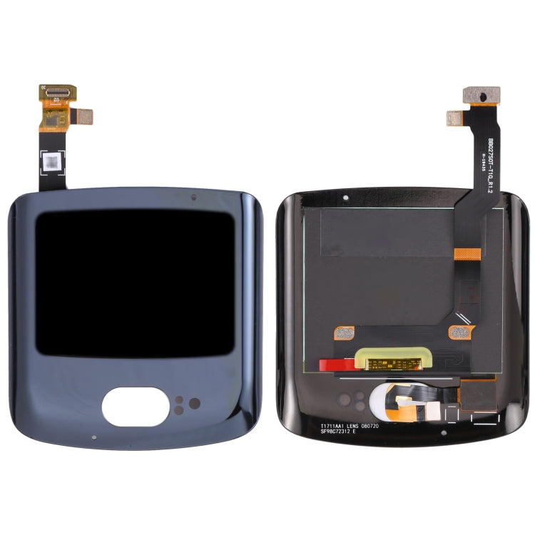 Original Secondary LCD Screen and Digitizer Full Assembly for Motorola Razr 5G – Durable Build, Easy to Use, For Motorola Razr 5G(Secondary LCD)