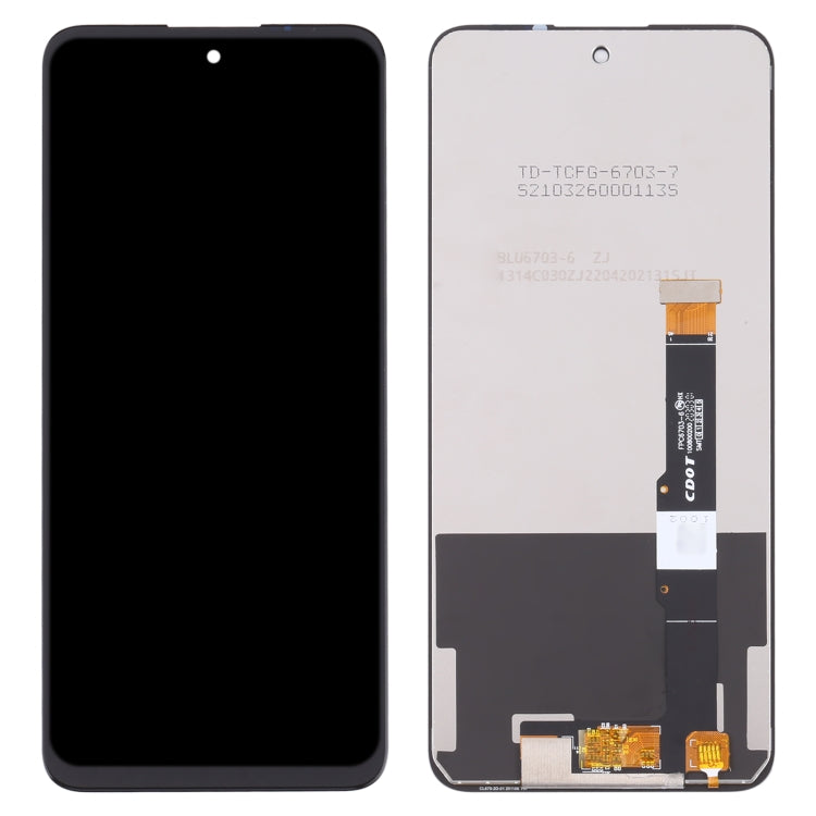 LCD Screen and Digitizer Full Assembly For TCL 20 5G T781 T781K T781H – Durable Build, Easy to Use, For TCL 20 5G (TFT)