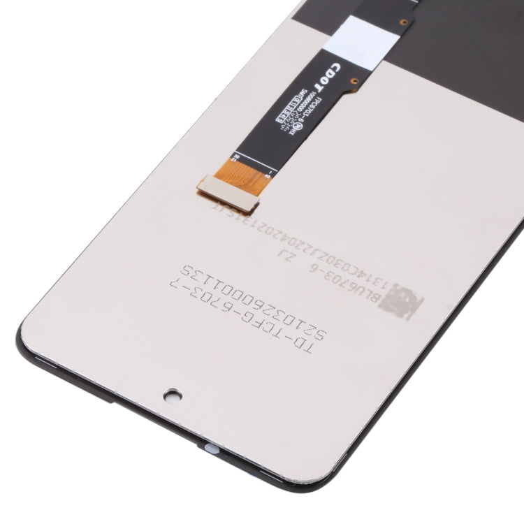 LCD Screen and Digitizer Full Assembly For TCL 20 5G T781 T781K T781H – Durable Build, Easy to Use, For TCL 20 5G (TFT)