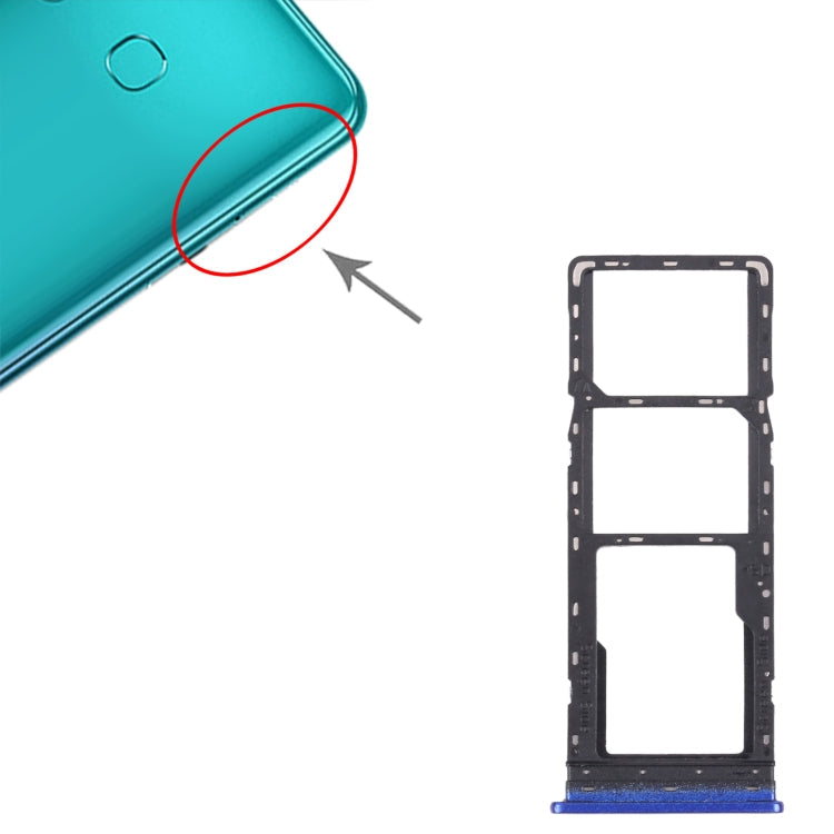 X660 X660C X660B SIM Card Tray + SIM Card Tray + Micro SD Card Tray – Durable Build, Easy to Use, For Infinix S5 Pro