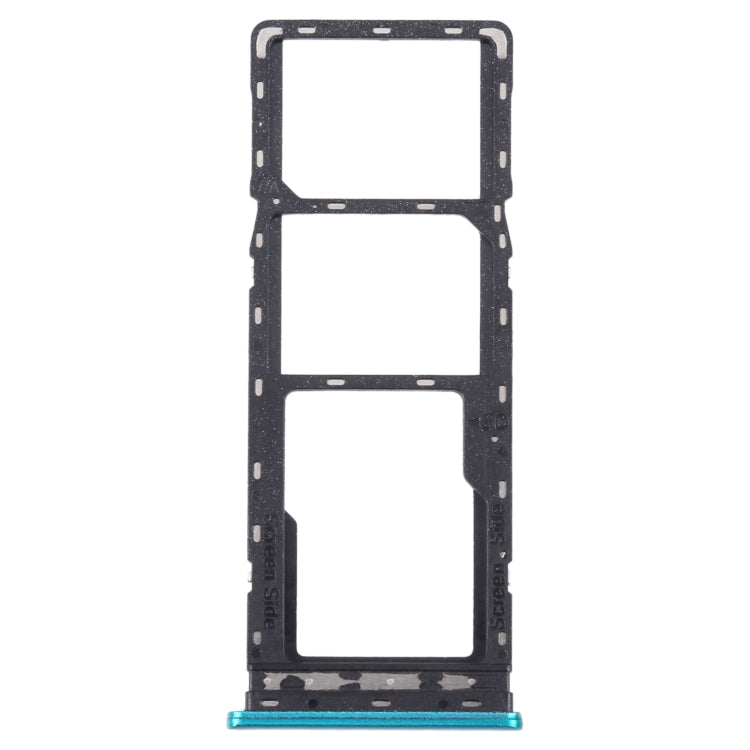 X690B X690 SIM Card Tray + SIM Card Tray + Micro SD Card Tray – Durable Build, Easy to Use, For Infinix Note 7 For Infinix Note 7 Green