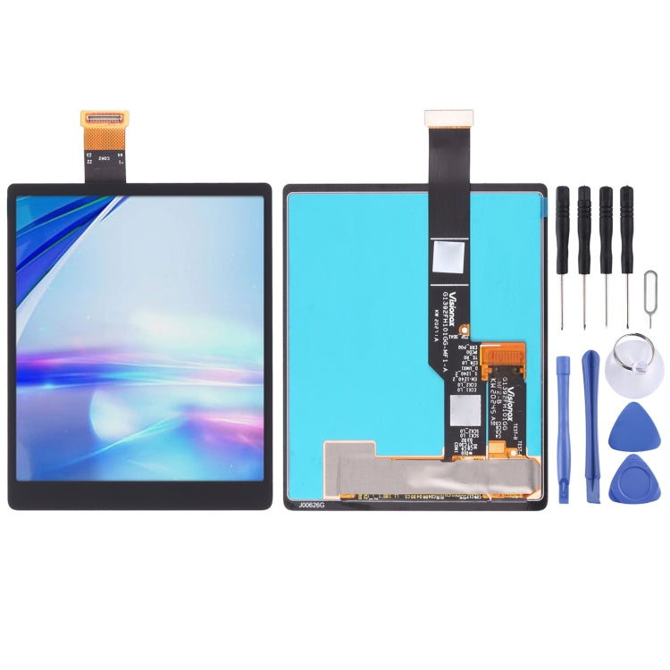 Original LCD Secondary Screen and Digitizer Full Assembly for LG Wing 5G – Durable Build, Easy to Use, For LG Wing 5G(Secondary Screen) For LG Wing 5G(Secondary Screen)