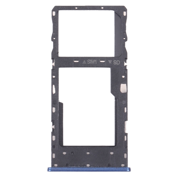 SIM Card Tray + Micro SD Card Tray for TCL Plex T780H – Durable Build, Easy to Use, For TCL 10L/10 Lite(Blue)