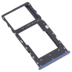 SIM Card Tray + Micro SD Card Tray for TCL Plex T780H – Durable Build, Easy to Use, For TCL 10L/10 Lite(Blue)