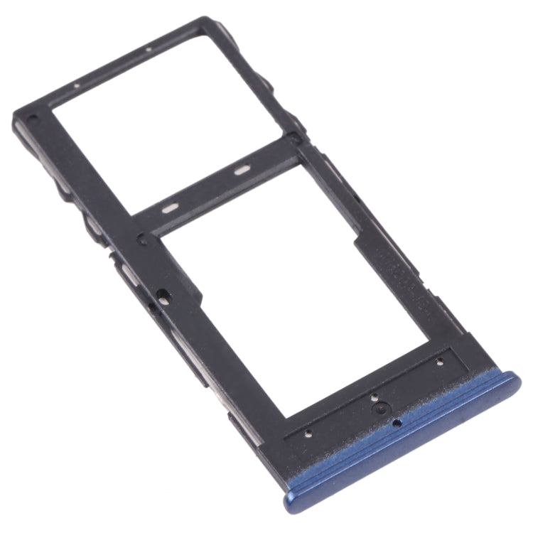 SIM Card Tray + Micro SD Card Tray for TCL Plex T780H – Durable Build, Easy to Use, For TCL 10L/10 Lite(Blue)